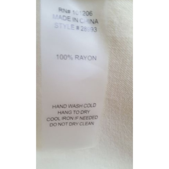 Soft Surroundings Button Down Tunic Shirt Yellow Size L New - Picture 8 of 8